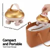 livemor scalp massager kneading head massager scalp stress relax portable rechargeable hair massager shower massage waterproof cat massager scratcher, gift for mom dad livemor scalp massager kneading head massager scalp stress relax portable rechargeable hair massager shower massage waterproof cat massager scratcher, gift for mom dad