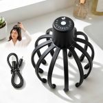 livemor head massager scalp electric with 3 modes, 360 degree head massager cordless portable, head scratcher for stress relax livemor head massager scalp electric with 3 modes, 360 degree head massager cordless portable, head scratcher for stress relax