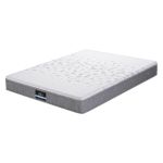 giselle bedding double mattress 23cm pocket spring mattress with adjustable firmness reversible foam layer for medium firm & firm support motion isolation bedroom bed