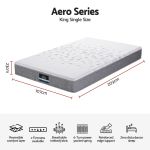 giselle bedding king single mattress 23cm pocket spring mattress with adjustable firmness reversible foam layer for medium firm & firm support motion isolation bedroom bed giselle bedding king single mattress 23cm pocket spring mattress with adjustable firmness reversible foam layer for medium firm & firm support motion isolation bedroom bed