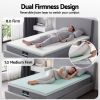giselle bedding single mattress 23cm pocket spring mattress with adjustable firmness reversible foam layer for medium firm & firm support motion isolation bedroom bed giselle bedding single mattress 23cm pocket spring mattress with adjustable firmness reversible foam layer for medium firm & firm support motion isolation bedroom bed