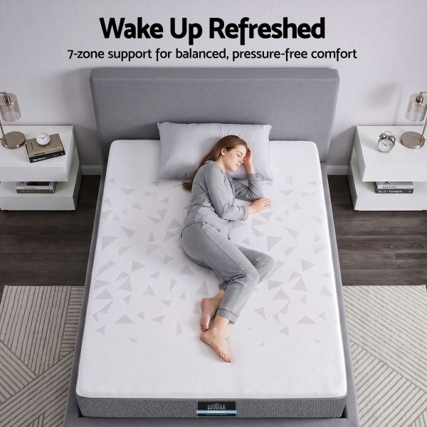giselle bedding single mattress 23cm pocket spring mattress with adjustable firmness reversible foam layer for medium firm & firm support motion isolation bedroom bed giselle bedding single mattress 23cm pocket spring mattress with adjustable firmness reversible foam layer for medium firm & firm support motion isolation bedroom bed