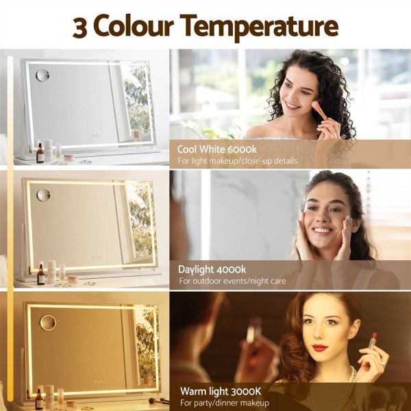 embellir 90x60cm makeup mirror 360 degree rotatable vanity mirror 10x magnifing embellir 90x60cm makeup mirror 360 degree rotatable vanity mirror 10x magnifing