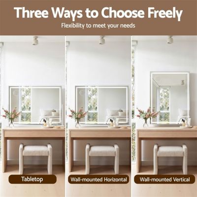 embellir 90x60cm makeup mirror 360 degree rotatable vanity mirror 10x magnifing embellir 90x60cm makeup mirror 360 degree rotatable vanity mirror 10x magnifing