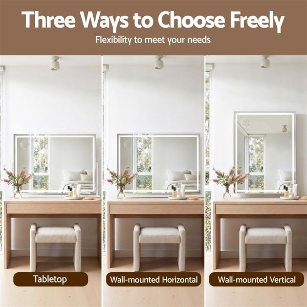 embellir 90x60cm makeup mirror 360 degree rotatable vanity mirror 10x magnifing embellir 90x60cm makeup mirror 360 degree rotatable vanity mirror 10x magnifing
