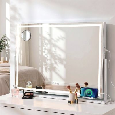 embellir 90x60cm makeup mirror 360 degree rotatable vanity mirror 10x magnifing embellir 90x60cm makeup mirror 360 degree rotatable vanity mirror 10x magnifing