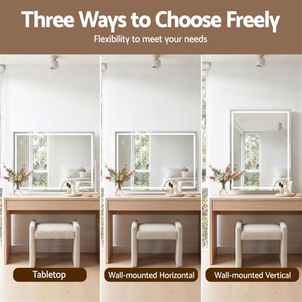 embellir 100x70cm makeup mirror 360 degree rotatable vanity mirror 10x magnifing embellir 100x70cm makeup mirror 360 degree rotatable vanity mirror 10x magnifing
