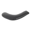giselle bedding pregnancy pillow for side sleeping l shaped maternity body pillow for women 100% cotton jersey cover for head neck belly support, 63x115 cm grey