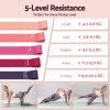 everfit pilates ring set for women, 15pcs home workout pilates equipment with ring, ball, yoga socks, d ring etc. pilates starter kit for strength, toning and flexibility pink