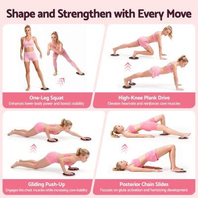 everfit pilates ring set for women, 15pcs home workout pilates equipment with ring, ball, yoga socks, d ring etc. pilates starter kit for strength, toning and flexibility pink