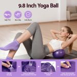 everfit pilates ring set for women, 15pcs home workout pilates equipment with ring, ball, yoga socks, d ring etc. pilates starter kit for strength, toning and flexibility purple everfit pilates ring set for women, 15pcs home workout pilates equipment with ring, ball, yoga socks, d ring etc. pilates starter kit for strength, toning and flexibility purple