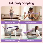 everfit pilates ring set for women, 15pcs home workout pilates equipment with ring, ball, yoga socks, d ring etc. pilates starter kit for strength, toning and flexibility purple everfit pilates ring set for women, 15pcs home workout pilates equipment with ring, ball, yoga socks, d ring etc. pilates starter kit for strength, toning and flexibility purple