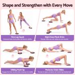everfit pilates ring set for women, 15pcs home workout pilates equipment with ring, ball, yoga socks, d ring etc. pilates starter kit for strength, toning and flexibility purple everfit pilates ring set for women, 15pcs home workout pilates equipment with ring, ball, yoga socks, d ring etc. pilates starter kit for strength, toning and flexibility purple