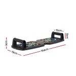 everfit push up board home gym multi function workout rack black everfit push up board home gym multi function workout rack black