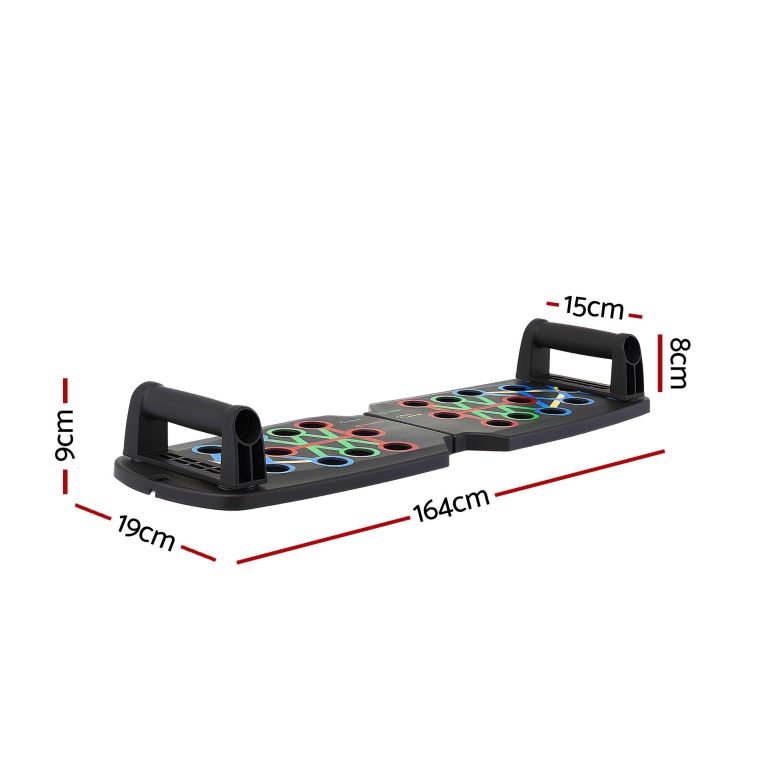 everfit push up board home gym multi function workout rack black everfit push up board home gym multi function workout rack black