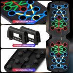 everfit push up board home gym multi function workout rack black everfit push up board home gym multi function workout rack black