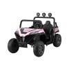 rigo kids ride on car electric toys cars headlight music remote control pink