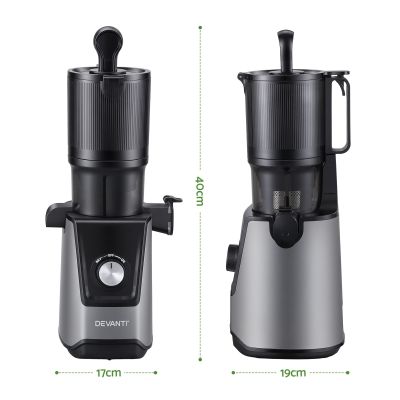 devanti slow juicer cold press 200w for fruit vegetable juice devanti slow juicer cold press 200w for fruit vegetable juice