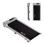 everfit 3 in 1 walking pad treadmill 12% incline under desk treadmills for home gym with 38cm wide belt silver everfit 3 in 1 walking pad treadmill 12% incline under desk treadmills for home gym with 38cm wide belt silver