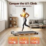 everfit 3 in 1 walking pad treadmill 12% incline under desk treadmills for home gym with 38cm wide belt silver everfit 3 in 1 walking pad treadmill 12% incline under desk treadmills for home gym with 38cm wide belt silver