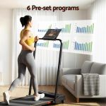 everfit 3 in 1 walking pad treadmill 12% incline foldable under desk treadmills for home gym with 38cm wide belt black