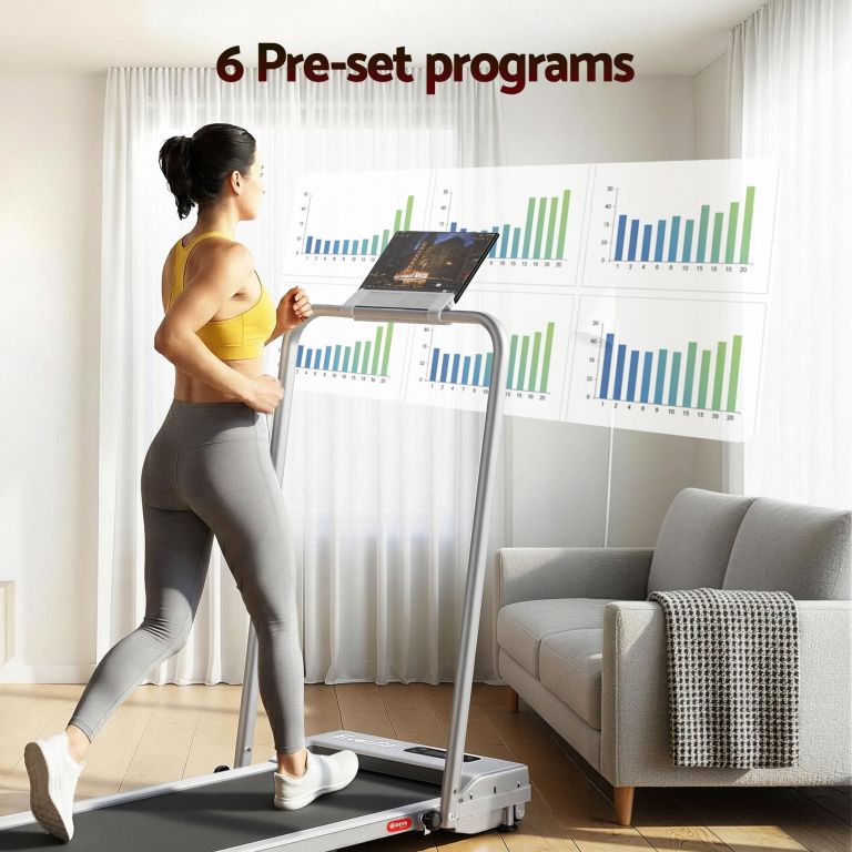 everfit 3 in 1 walking pad treadmill 12% incline foldable under desk treadmills for home gym with 38cm wide belt silver everfit 3 in 1 walking pad treadmill 12% incline foldable under desk treadmills for home gym with 38cm wide belt silver