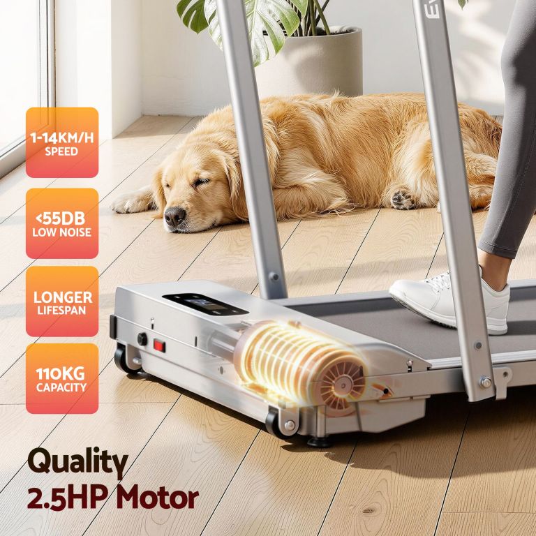 everfit 3 in 1 walking pad treadmill 12% incline foldable under desk treadmills for home gym with 38cm wide belt silver everfit 3 in 1 walking pad treadmill 12% incline foldable under desk treadmills for home gym with 38cm wide belt silver