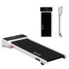 everfit 3 in 1 walking pad treadmill 20% auto incline under desk treadmills for home gym with 40cm wide belt white