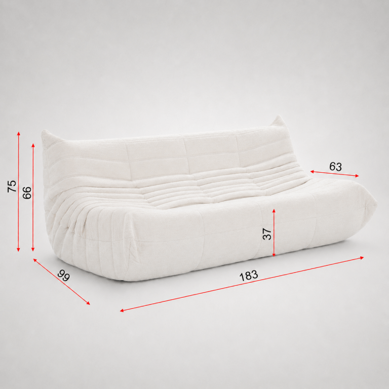 tango 3 seater lounge chair