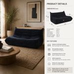 flutto 2 seater lounge chair