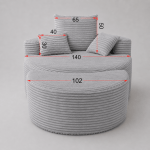 leon lounge armchair