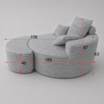 leon lounge armchair
