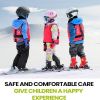 outdoormaster kids ski goggles helmet compatible snow goggles for boys & girls with 100% uv protection 01vlt 13％ om 6
