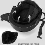 outdoormaster kelvin ski helmet with astm certified safety, 9 options for men, women & youth black,large outdoormaster kelvin ski helmet with astm certified safety, 9 options for men, women & youth black,large