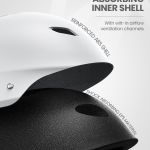 outdoormaster kelvin ski helmet with astm certified safety, 9 options for men, women & youth white,large outdoormaster kelvin ski helmet with astm certified safety, 9 options for men, women & youth white,large