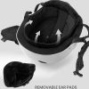 outdoormaster kelvin ski helmet with astm certified safety, 9 options for men, women & youth white,medium outdoormaster kelvin ski helmet with astm certified safety, 9 options for men, women & youth white,medium