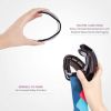 outdoormaster kids ski goggles otg helmet compatible, anti fog snow goggles for boys & girls 100% uv protection om 4