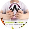 outdoormaster kids ski goggles helmet compatible snow goggles for boys & girls with 100% uv protection 02vlt 46％ om 6