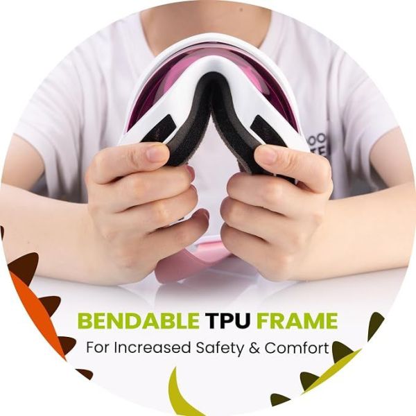 outdoormaster kids ski goggles helmet compatible snow goggles for boys & girls with 100% uv protection 02vlt 46％ om 6