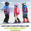 outdoormaster kids ski goggles helmet compatible snow goggles for boys & girls with 100% uv protection 02vlt 46％ om 6