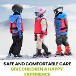 outdoormaster kids ski goggles helmet compatible snow goggles for boys & girls with 100% uv protection 02vlt 46％ om 6