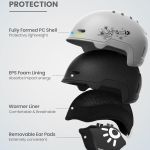 outdoormaster children's ski helmet, snowboard helmet for boys & girls, robust pc shell & eps foam, 12 ventilation holes, adjustable snow sports helmet, certified snow sports and snowboard helmet matte grey,48 52cm x small outdoormaster children's ski helmet, snowboard helmet for boys & girls, robust pc shell & eps foam, 12 ventilation holes, adjustable snow sports helmet, certified snow sports and snowboard helmet matte grey,48 52cm x small