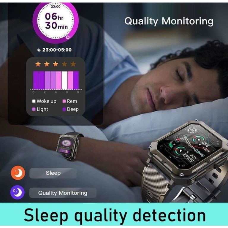 njord gear indestructible tactical smartwatch – military grade & rugged orange