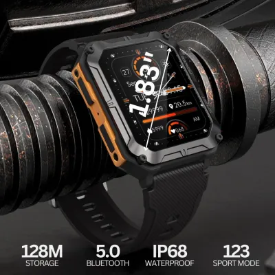 njord gear indestructible tactical smartwatch – military grade & rugged orange njord gear indestructible tactical smartwatch – military grade & rugged orange