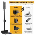 freestanding holder for dyson vacuum stand – suitable for dyson v6 v7 v8 v10 v11 v12 v15 vacuum cleaners