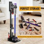 freestanding holder for dyson vacuum stand – suitable for dyson v6 v7 v8 v10 v11 v12 v15 vacuum cleaners