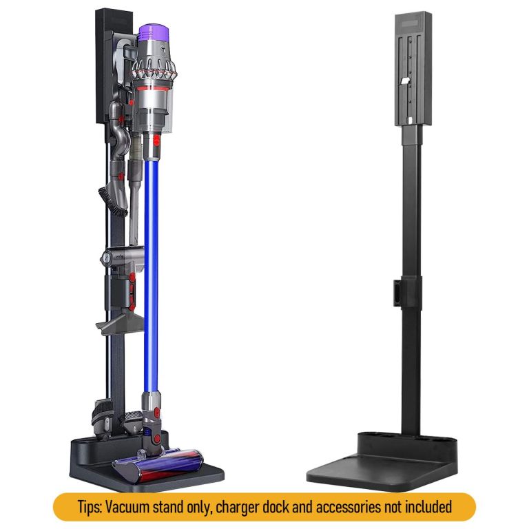 freestanding holder for dyson vacuum stand – suitable for dyson v6 v7 v8 v10 v11 v12 v15 vacuum cleaners