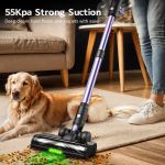 cordless vacuum cleaner, 55kpa/55mins self standing powerful stick lightweight vacuum cleaner for home pet hair/hard floor/carpet。 cordless vacuum cleaner, 55kpa/55mins self standing powerful stick lightweight vacuum cleaner for home pet hair/hard floor/carpet。