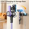 cordless vacuum cleaner, 55kpa/55mins self standing powerful stick lightweight vacuum cleaner for home pet hair/hard floor/carpet。