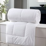 royal comfort 260gsm deluxe eco silk touch quilt 100% cotton cover double white royal comfort 260gsm deluxe eco silk touch quilt 100% cotton cover double white